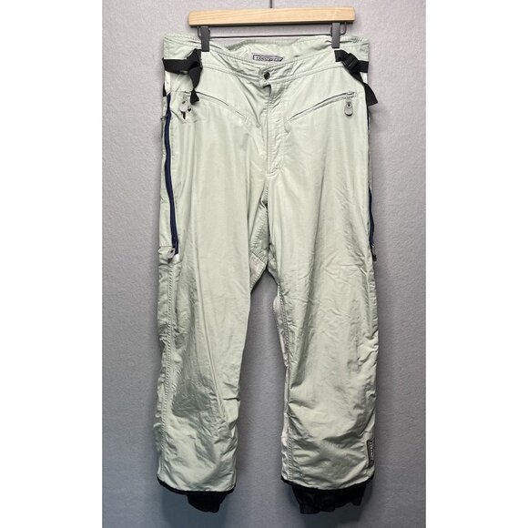 Columbia Convert Mens Large Snow Pants Light Green - Picture 1 of 15